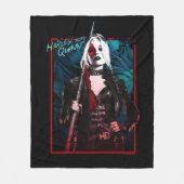Die Selbstmordkommando | Harley Quinn & Green Fern Fleecedecke (Vorderseite)