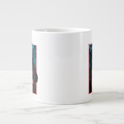 Die Selbstmordkommando | Harley Quinn & Green Fern Jumbo-Tasse (Vorderseite)