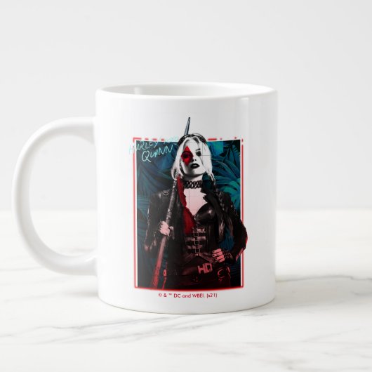 Die Selbstmordkommando | Harley Quinn & Green Fern Jumbo-Tasse (Links)