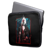 Die Selbstmordkommando | Harley Quinn & Green Fern Laptopschutzhülle (Vorderseite Links)