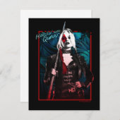 Die Selbstmordkommando | Harley Quinn & Green Fern Mitteilungskarte (Vorne/Hinten)