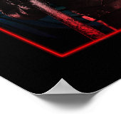 Die Selbstmordkommando | Harley Quinn & Green Fern Poster (Ecke)