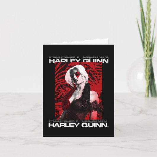 Die Selbstmordkommando | Harley Quinn Red Fern Por (Vorderseite)