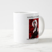 Die Selbstmordkommando | Harley Quinn Red Fern Por Jumbo-Tasse (Vorderseite Rechts)