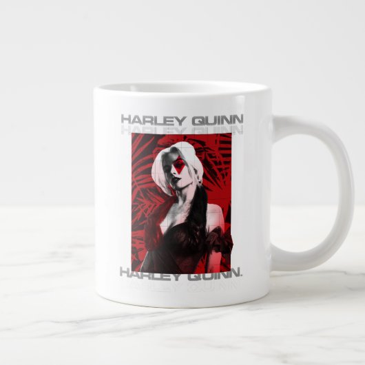 Die Selbstmordkommando | Harley Quinn Red Fern Por Jumbo-Tasse (Rechts)