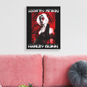 Die Selbstmordkommando | Harley Quinn Red Fern Por Leinwanddruck (Insitu (Wohnzimmer))