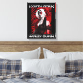 Die Selbstmordkommando | Harley Quinn Red Fern Por Leinwanddruck (Insitu (Schlafzimmer))