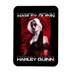 Die Selbstmordkommando   Harley Quinn Red Fern Por Magnet