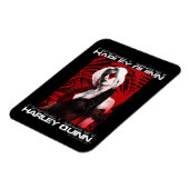 Die Selbstmordkommando | Harley Quinn Red Fern Por Magnet (Linke Seite)