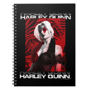 Die Selbstmordkommando Harley Quinn Red Fern Por Notizblock
