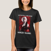 Die Selbstmordkommando | Harley Quinn Red Fern Por T-Shirt (Vorderseite)