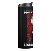 Die Selbstmordkommando | Harley Quinn Red Fern Por Thermosbecher (Nach links gedreht)