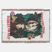 Die Selbstmordkommando | Harley Quinn Winking Decke (Vorderseite)