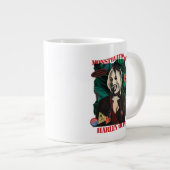 Die Selbstmordkommando | Harley Quinn Winking Jumbo-Tasse (Vorderseite Rechts)