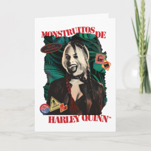 Die Selbstmordkommando   Harley Quinn Winking Karte