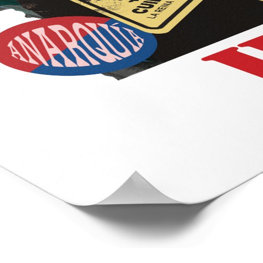 Die Selbstmordkommando | Harley Quinn Winking Poster (Ecke)