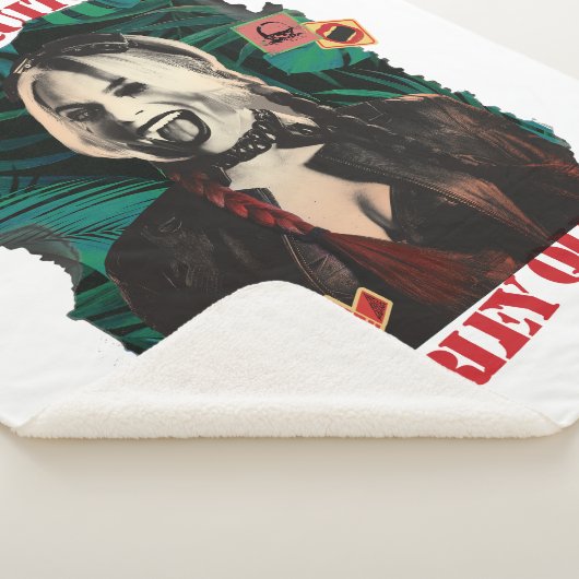 Die Selbstmordkommando | Harley Quinn Winking Sherpadecke (3/4)