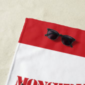 Die Selbstmordkommando | Harley Quinn Winking Strandtuch (Beispiel)