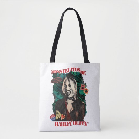 Die Selbstmordkommando | Harley Quinn Winking Tasche (Vorderseite)