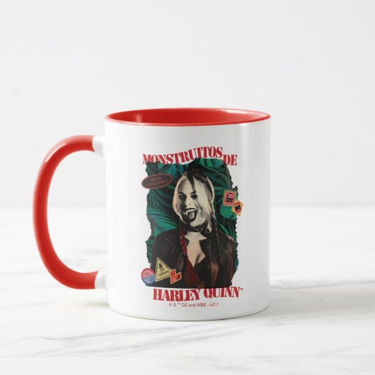 Die Selbstmordkommando | Harley Quinn Winking Tasse (Links)