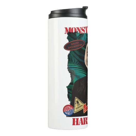 Die Selbstmordkommando | Harley Quinn Winking Thermosbecher (Nach links gedreht)