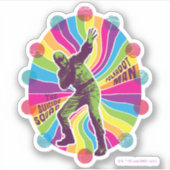 Die Selbstmordkommando | Polka-Dot Man Psychedelic Aufkleber (Vorderseite)