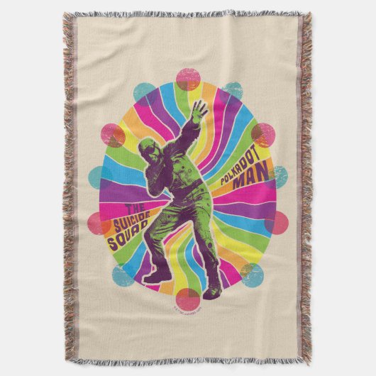 Die Selbstmordkommando | Polka-Dot Man Psychedelic Decke (Vorderseite Vertikal)