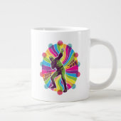 Die Selbstmordkommando | Polka-Dot Man Psychedelic Jumbo-Tasse (Rechts)