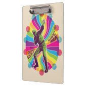 Die Selbstmordkommando | Polka-Dot Man Psychedelic Klemmbrett (Links)