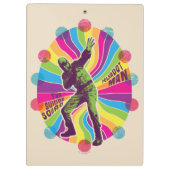 Die Selbstmordkommando | Polka-Dot Man Psychedelic Klemmbrett (Rückseite)