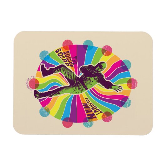 Die Selbstmordkommando | Polka-Dot Man Psychedelic Magnet (Horizontal)