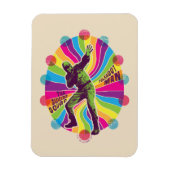 Die Selbstmordkommando | Polka-Dot Man Psychedelic Magnet (Vertikal)