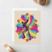 Die Selbstmordkommando | Polka-Dot Man Psychedelic Mitteilungskarte (Vorderseite/Rückseite Beispiel)