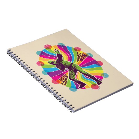 Die Selbstmordkommando | Polka-Dot Man Psychedelic Notizblock (Rechte Seite)