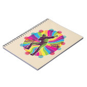 Die Selbstmordkommando | Polka-Dot Man Psychedelic Notizblock (Linke Seite)