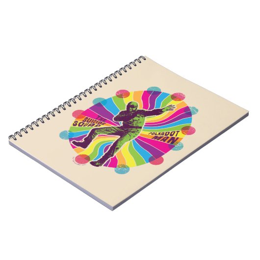 Die Selbstmordkommando | Polka-Dot Man Psychedelic Notizblock (Linke Seite)