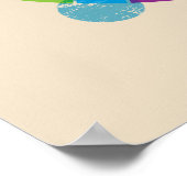 Die Selbstmordkommando | Polka-Dot Man Psychedelic Poster (Ecke)