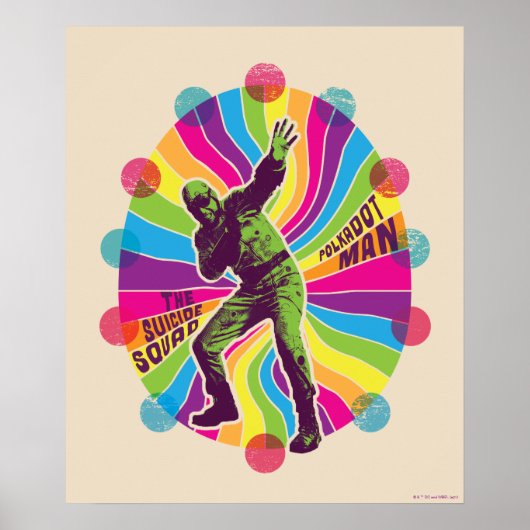 Die Selbstmordkommando | Polka-Dot Man Psychedelic Poster (Vorne)