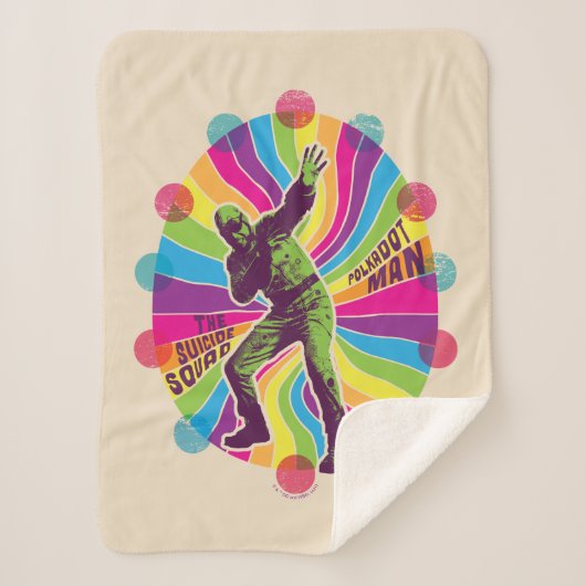 Die Selbstmordkommando | Polka-Dot Man Psychedelic Sherpadecke (Vorderseite)