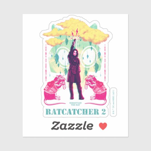 Die Selbstmordkommando | Ratcatcher 2 Illustration Aufkleber (Blatt)