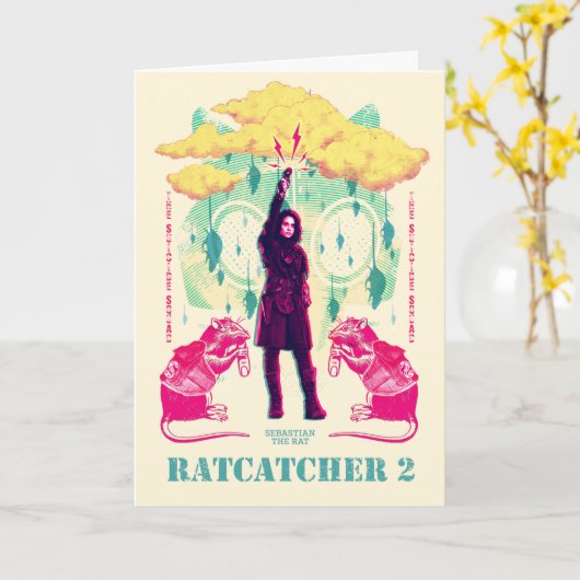 Die Selbstmordkommando | Ratcatcher 2 Illustration Karte (Gelbe Blume)