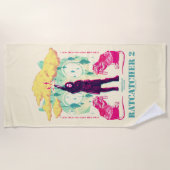 Die Selbstmordkommando | Ratcatcher 2 Illustration Strandtuch (Vorderseite)