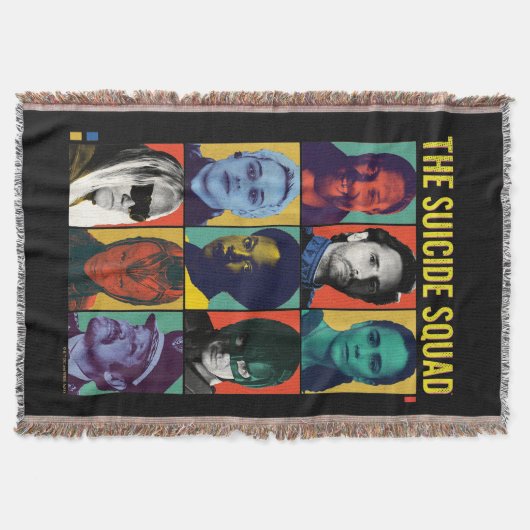 Die Selbstmordkommando | Retro Grid mit Amanda Wal Decke (Vorderseite)