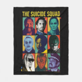 Die Selbstmordkommando | Retro Grid mit Amanda Wal Fleecedecke (Vorderseite)