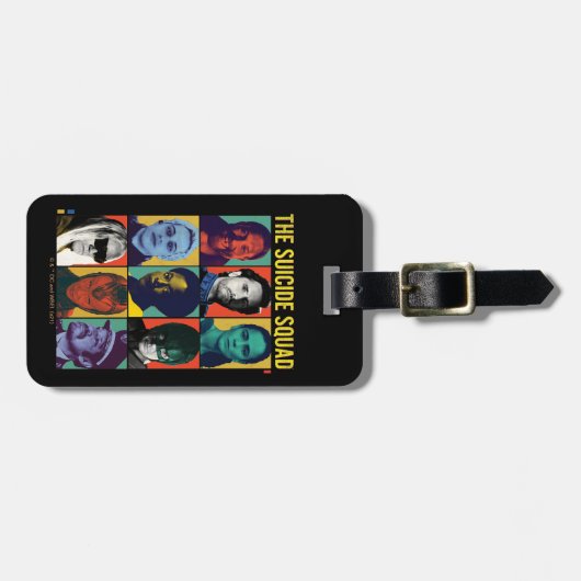 Die Selbstmordkommando | Retro Grid mit Amanda Wal Gepäckanhänger (Vorderseite horizontal)