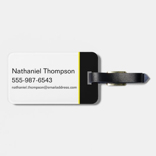 Die Selbstmordkommando | Retro Grid mit Amanda Wal Gepäckanhänger (Rückseite horizontal)