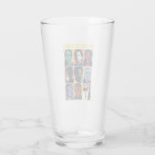 Die Selbstmordkommando | Retro Grid mit Amanda Wal Glas (Rückseite)