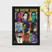 Die Selbstmordkommando | Retro Grid mit Amanda Wal Karte (Gelbe Blume)