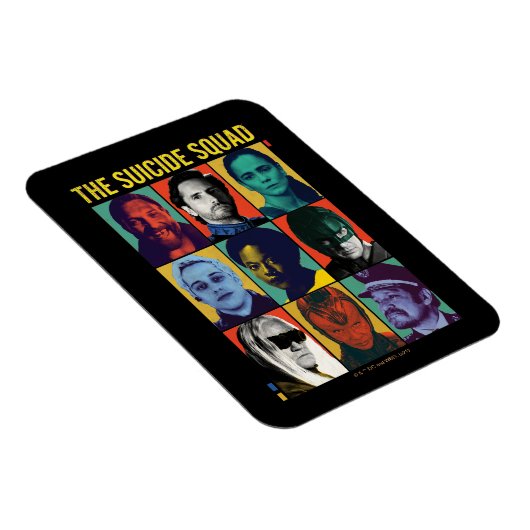 Die Selbstmordkommando | Retro Grid mit Amanda Wal Magnet (Rechte Seite)