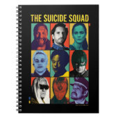 Die Selbstmordkommando | Retro Grid mit Amanda Wal Notizblock (Vorderseite)